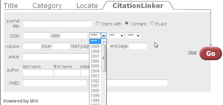 CitationLinker - căutarea citărilor Un instrument interesant este