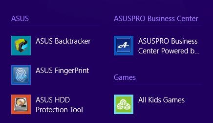 ASUS FingerPrint Efectuează captura biometrică a amprentei cu ajutorul senzorului de amprentă al notebookului utilizând aplicaţia ASUS FingerPrint.