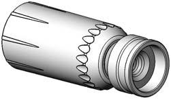 Set de reglare a jetului Setul de reglare jet include o duză conică integrată. Deflectoarele de 16, 19 şi 26 mm pot fi folosite împreună cu setul.