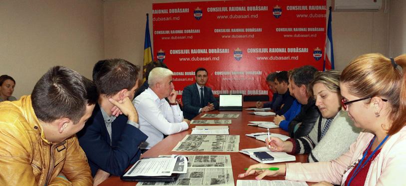 SCHIMB DE EXPERIENȚĂ În timpul vizitelor, s-au discutat domeniile de activitate asupra cărora autoritățile publice raionale trebuie să-și îndrepte eforturile întru sporirea transparenței.
