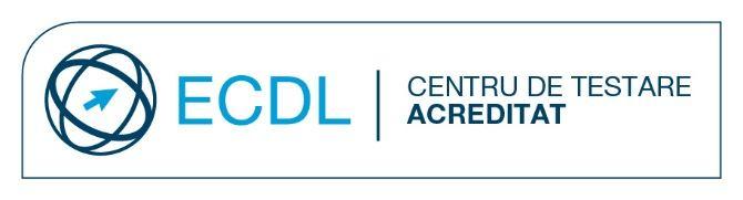 Centrul este Centru de Testare Acreditat ECDL Permisul european de conducere a computerului (ECDL European Computer Driving Licence) este cel mai răspândit standard de certificare a abilităților de