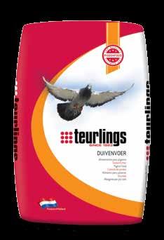 Gama Teurlings Top Quality Toate produsele Teurlings TQ sunt speciale. O hrană completă, de calitate superioară, pentru porumbeii de concurs.
