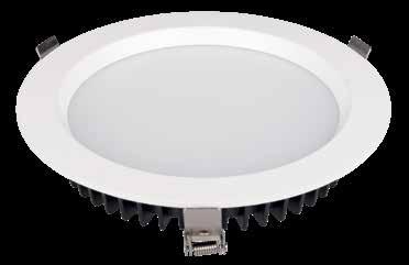 000 h L70 Luminous flux up to 116lm/W Ingress protection code: IP44 Color temperature: 4000K CRI >80 produs IP44 Putere [W] Rated Power 180-260 V AC -20 C~ 50 C