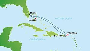 VARIANTA 2: Croaziera 8 zile in CARAIBE Ziua 10, 16 iunie - Miami Zi libera pentru plimbari individuale pana la transferul privat in portul Miami pentru imbarcarea pe nava de croaziera care ne va