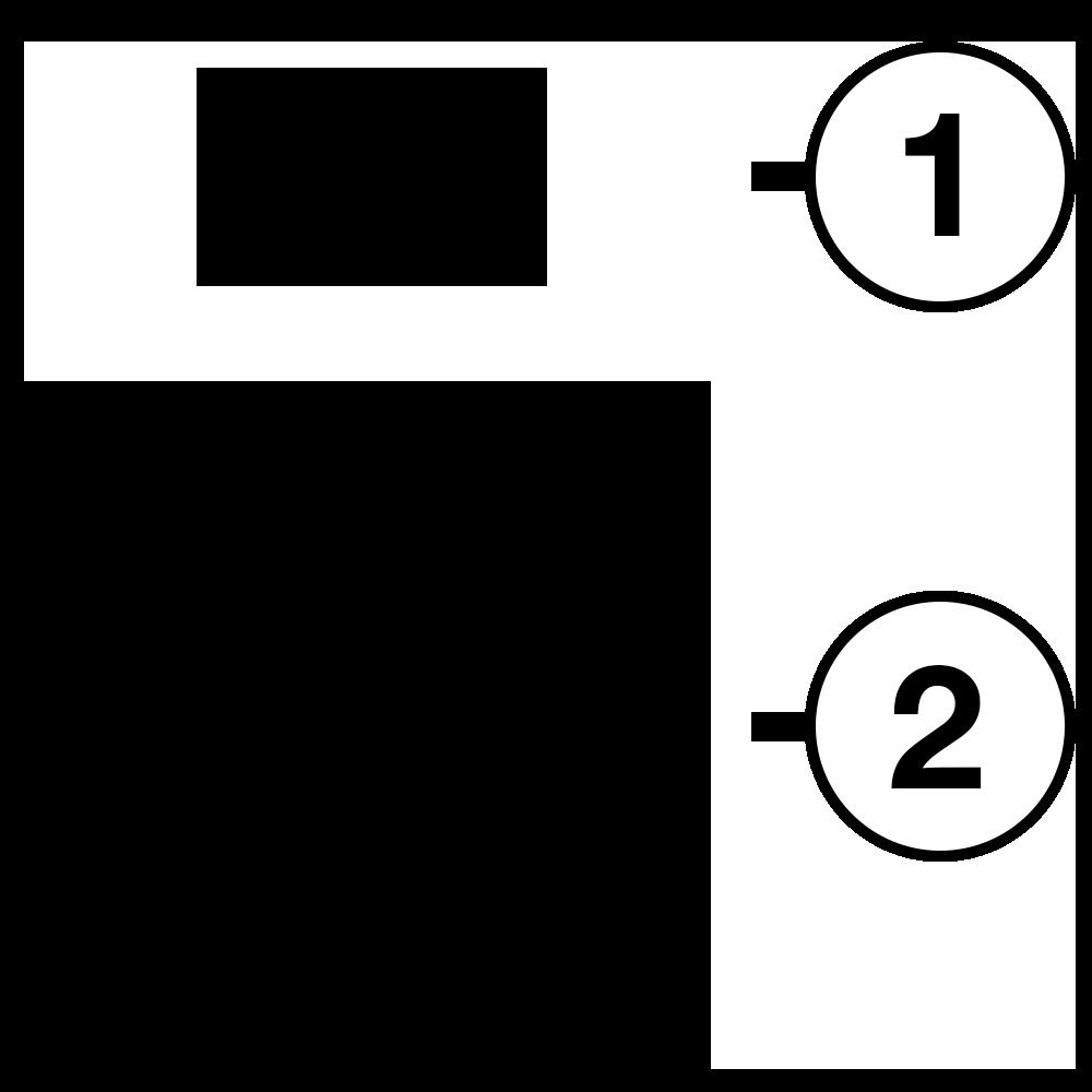 Indicator de Service Indicare mod (1) Tasta Mod manual (2) Indicatorul puterii (3) Tasta CUT ASSIST (4) / Reglajul puterii Tastele Poziţionare sanie (5) Indicaţia Poziţionare sanie (6) LED-ul se