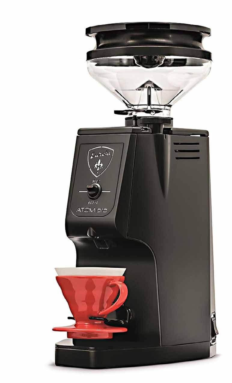 Here s a preview of some key features: Advanced regulation system able to cover all grinding ranges with a single run; 44 Coffee appeals to all the senses.