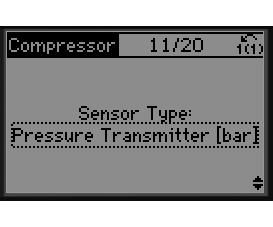 senzor de temperatură sau alt senzor care este conectat direct în convertizorul de frecvenţă şi care controlează de la semnalul senzorului.