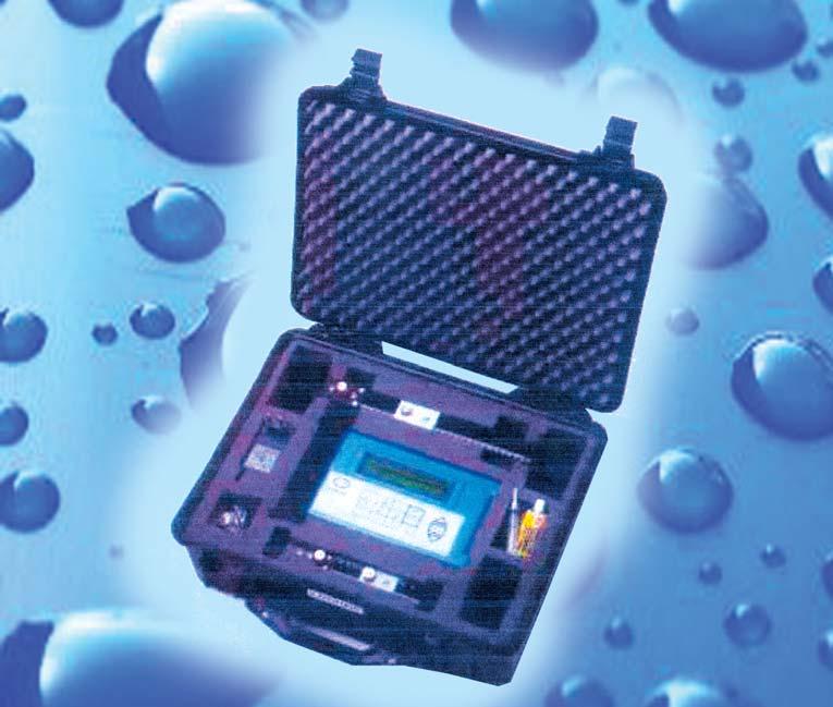 Pagina 3 Debitmetre portabile Debitmetrele ultrasonice portabile sunt utilizate pentru mãsurarea eficientã a debitului volumetric al lichidelor omogene.