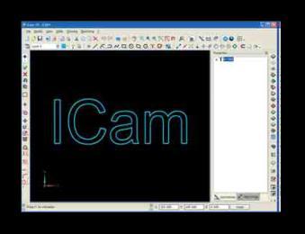 PCC2005066 Software ICam 2DAWJ Softul inovativ CAD-CAM numit ICam 2D a fost dezvoltat complet de Intermac, este extrem de simplu si intuitiv.