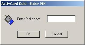 Sistemul va solicita utilizatorului să introducă codul PIN personal pentru a debloca token-ul: După validarea