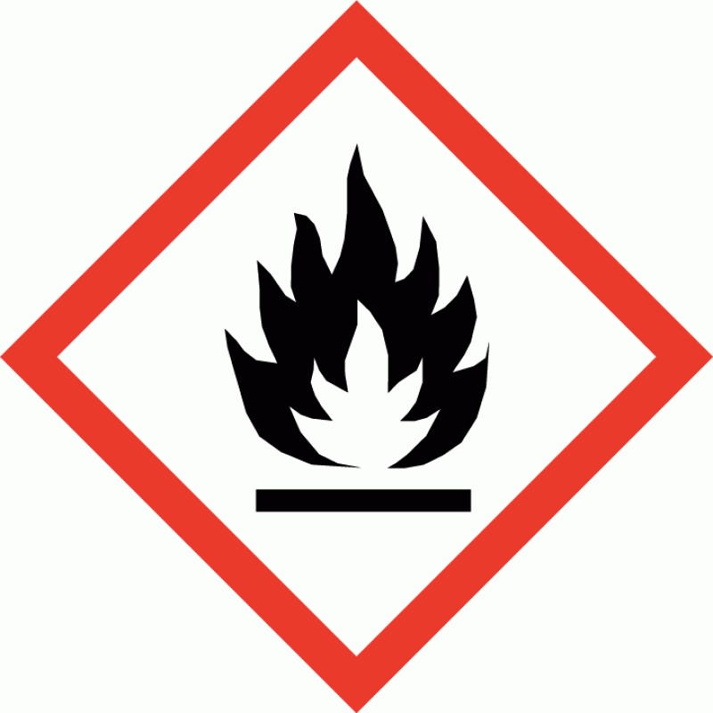 2.2. Elemente pentru etichetă Pictogramă Cuvânt de avetizare Fraze de pericol Fraze de precauţie Informaţii suplimentare privind eticheta Pericol H222 Aerosol extrem de inflamabil.