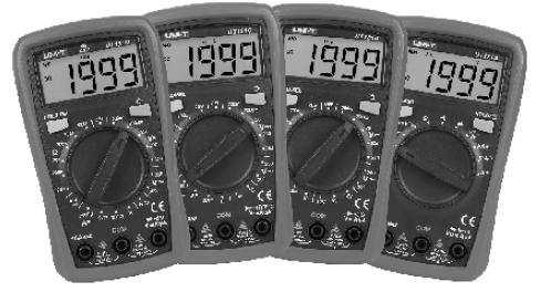 UT131A/B/C/D Multimetru pentru mână Manual de utilizare I. Prezentare Produsele din seria UT131 de nouă generație, redefinesc standardele de performanță pentru multimetrele digitale de bază.