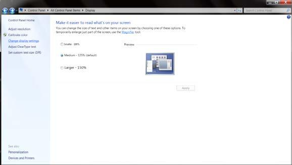 Windows 7 Porniţi Windows 7 Faceţi clic pe butonul Start şi apoi faceţi clic pe Panou de