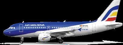 Airbus A320 Passenger capacity 179 180 Top speed 903 km / h Range 5675 km Maximum altitude 11900 m Three types of