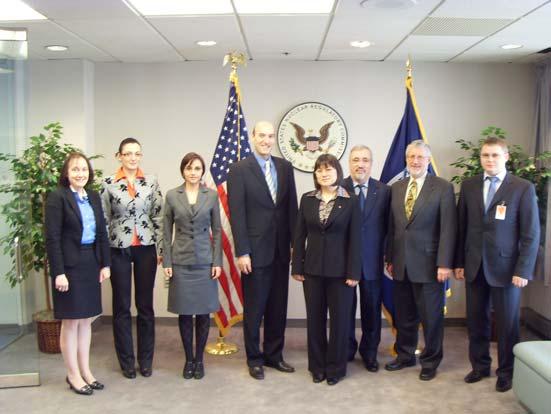 Cu ocazia acestei vizite, preşedintele CNCAN a avut şi întâlniri bilaterale cu toţi comisarii USNRC: dna Kristine L. Svinicki, dl. Gregory B. Jaczko şi dl. Peter B. Lyons.