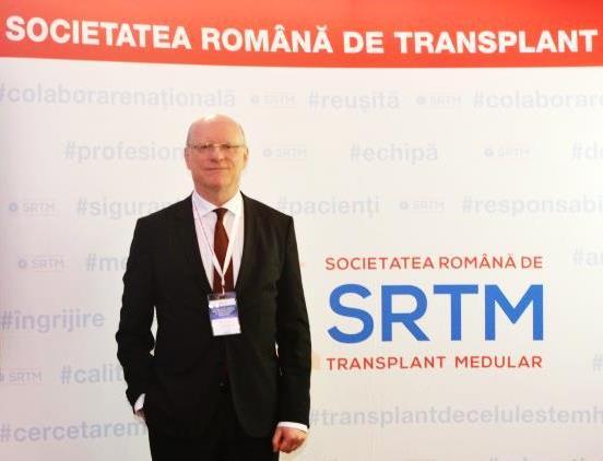 Societatea Română de Transplant Medular Platforma de discuții la nivel internațional Prof. dr.