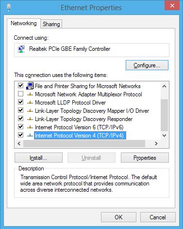 2. În bara de activităţi Windows faceţi clic dreapta pe pictograma de reţea şi faceţi clic pe Open Network and Sharing Center (Deschidere centru reţea şi partajare). 3.