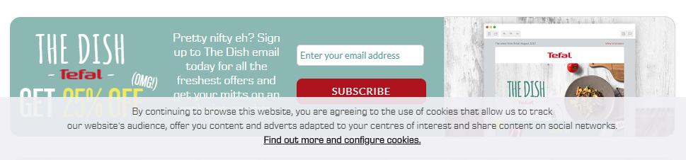 Retragerea consimțământului: când utilizatorul selectează Descoperă mai multe și configurează Cookie-uri, acesta va primi instrucţiuni despre cum poate refuza Cookie-urile.