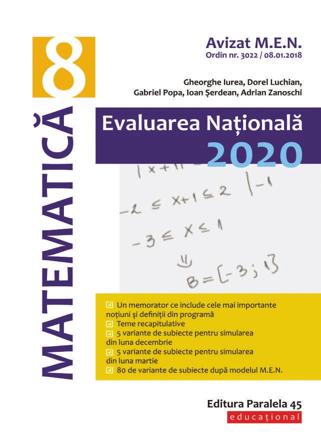 6 GHIDUL COMPLET DE PREGĂTIRE A EXAMENULUI DE EVALUARE NAŢIONALĂ pentru proba de matematică este în concordanţă cu programa şcolară în vigoare şi cu toate manualele aprobate de Un prim element de