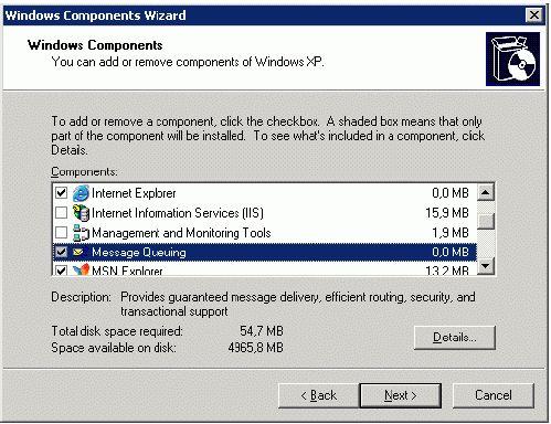 Microsoft SQL Server 2000 WinCC V6.0 necesită pentru funcţionare Microsoft SQL Server 2000 SP3. Informaţii detaliate se găsesc în capitolul "Instalarea Microsoft SQL Server 2000". 2.4 Cum se instalează MS Message Service Queuing Introducere Mediul de dezvoltare WinCC foloseşte serviciile Message Queuing ale firmei Microsoft.