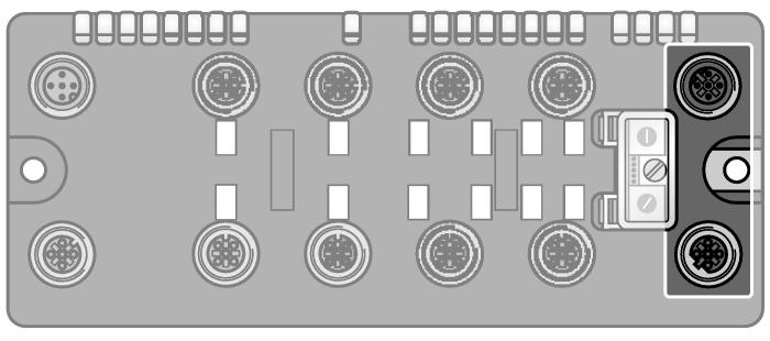 Schemă de asamblare şi de conexiuni Ethernet Cablu Fieldbus (exemplu): RSSD RSSD 441-2M nr. ident.