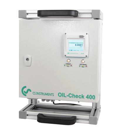 OIL-Check 400 - Solutie stationara cu DS 400 OIL-Check 400 pentru masurarea continutului de ulei rezidual din vaporii de aer comprimat de la 0,001 2,5 mg/m³, 3 16 bar.