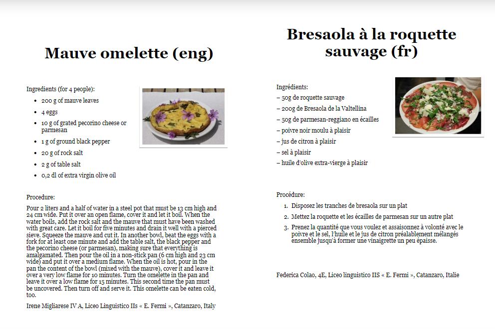 7. 2. Bresaola cu rucola sălbatică Ingrediente: - 50 de rucola sălbatică - 200 g de carne de vită Valtellina (bresaola) - 50g Parmezan - Reggiano ras - piper negru - suc de lămâie după gust - sare