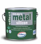 HEAVY Metal Silicon Effect Email alchidic, siliconat, pe bază de solvent, destinat suprafețelor metalice atât în interior cât și în exterior.