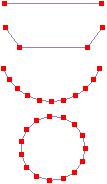 ADVANCE USER'S GUIDE Linii Puteţi desena mai multe tipuri de linii: Linii simple sau polilinii Arce de cerc (polilinii descriind un arc) Cercuri (polilinii descriind un cerc) Afişează informaţii