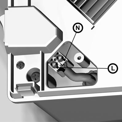 5.6. Conectarea aparatului de ventilaţie Atenţie: Instalaţia electrică trebuie executată de un electrician, pentru că instalarea