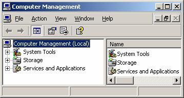 Instrumente de administrare Computer Management Computer Management se compune dintr-o colecţie de instrumente administrative folosite pentru administrarea calculatorului local sau a unuia aflat la