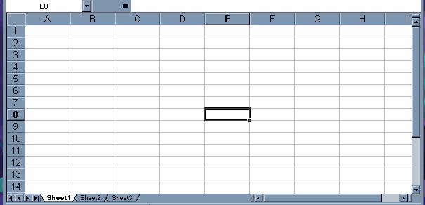 Lucrul în mediul Excel 1. Se pozi\ioneaz[ cursorul mouse-ului pe eticheta unei foi de calcul (]n bara de derulare a foilor de calcul); 2. Se aplic[ un clic folosind butonul drept al mouse-ului; 3.