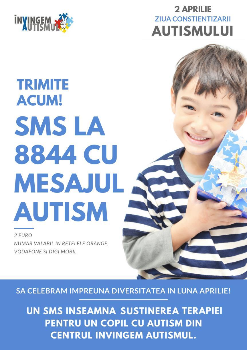 Awareness Peste 1000 de persoane au fost informate despe Ziua Internațională a Conștientizării Autismului și