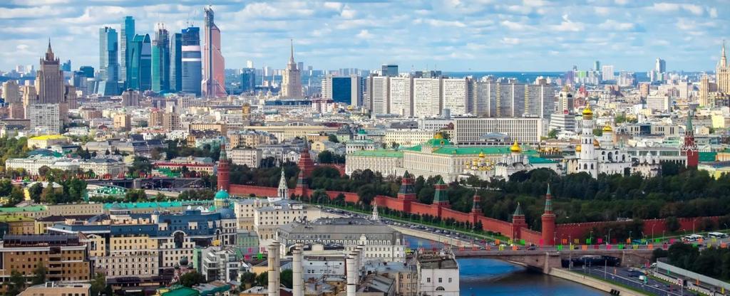 care, cu cei aprox. 8 milioane de locuitori, este în prezent nu numai sediul guvernului rus, ci şi un loc cu multe atracţii de renume mondial.