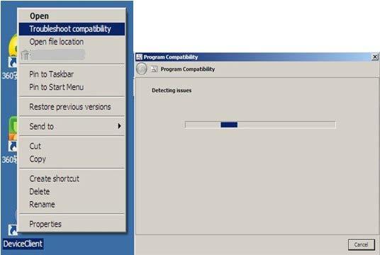 COMPATIBILITATE CU WINDOWS 7 (64 BITI) Exista cateva probleme de compatibilitate cu sistemul de operare Windows 7 pe