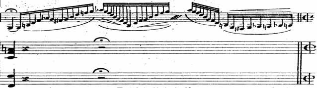ariilor şi temelor prelucrate se regăsesc în opera originală în tonalităţi apropiate acesteia: Si bemol major, Re bemol major, Fa major.