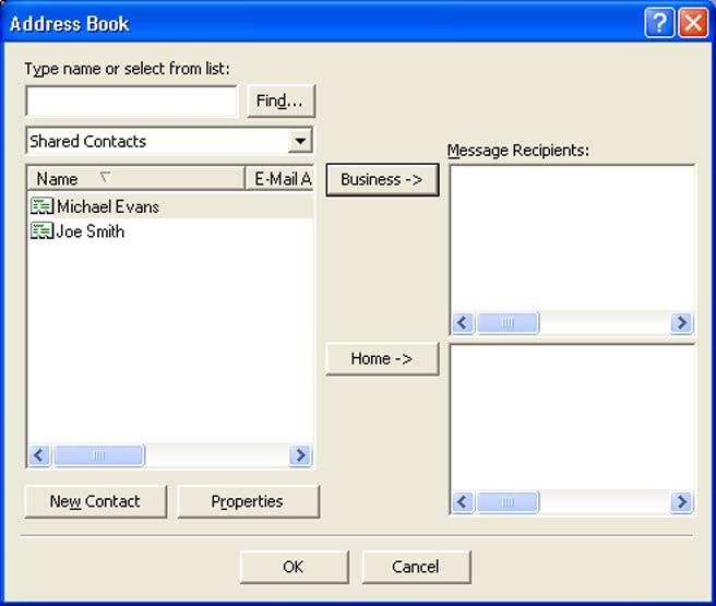 Sunt patru tipuri de agende: Brother Address Book, Outlook, Outlook Express, Windows Mail Address sau Windows Contacts.
