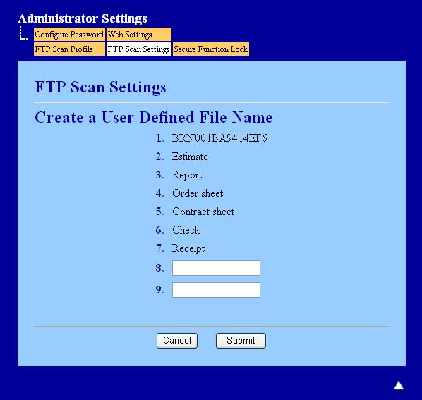Scanare în reţea Scanare către FTP (pentru MFC-7460DN şi MFC-7860DW) 13 Dacă aţi selectat Scan to FTP (Scanare către FTP), puteţi scana un document alb-negru sau color direct pe un server din reţeaua