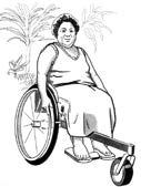 Scaunul rulant de mărime necorespunzătoare produce senzația de disconfort, nu furnizează suport postural corect și poate dăuna utilizatorului de scaun rulant.