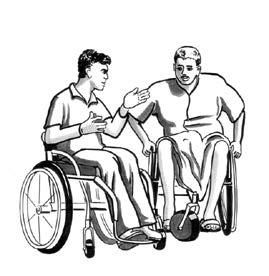 Este foarte important ca utilizatorii de scaun rulant să fie implicați în evaluarea serviciilor care le sunt destinate.