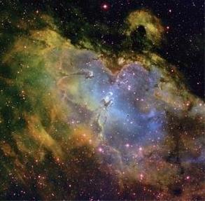 Materia interstelară Spațiul dintre stele nu este gol, ci este umplut cu materia interstelară. Aceasta este materia din care se formează noile stelele.