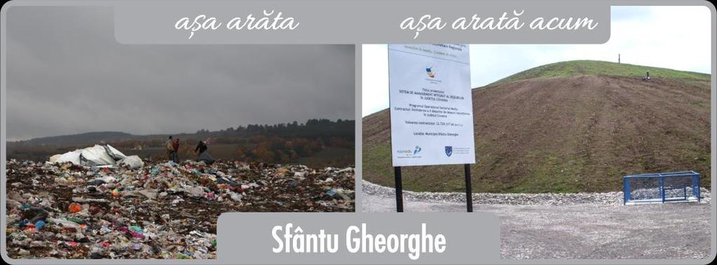 17 În cursul anului trecut pentru Centrul de management integrat al deșeurilor din Boroșneu Mare s- a întocmit procesul verbal de recepție finală nr. 13122