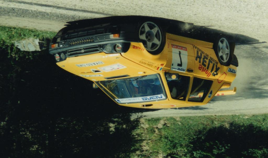 CÂNTECUL DE LEBĂDĂ Argeșul a intrat în calendarul campionatului de raliuri în 1971, atunci când Aurel Puiu și Constantin Pescaru s au impus în Raliul Pitești cu un Renault 8 Gordini.