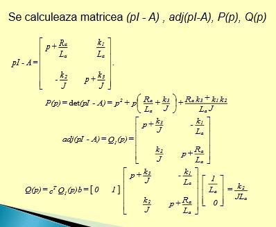 calcul operaţional utilizată pentru rezolvarea ecuaţiilor