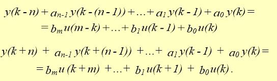 Cu aceste notatii ecuatia (2.117) devine: Ecuatia (2.119) este o ecuatie cu diferente de ordin n cu esantioane intarziate, care descrie un sistem liniar monovariabil discret.