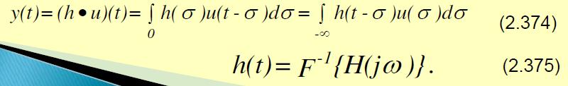 370) se poate scrie sub forma: Y(jω ) = H(jω )U(jω ). (2.