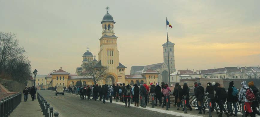 Sibiul ne-a dezvăluit farmecul străduțelor vechi și al clădirilor bine conservate în timp, centrul