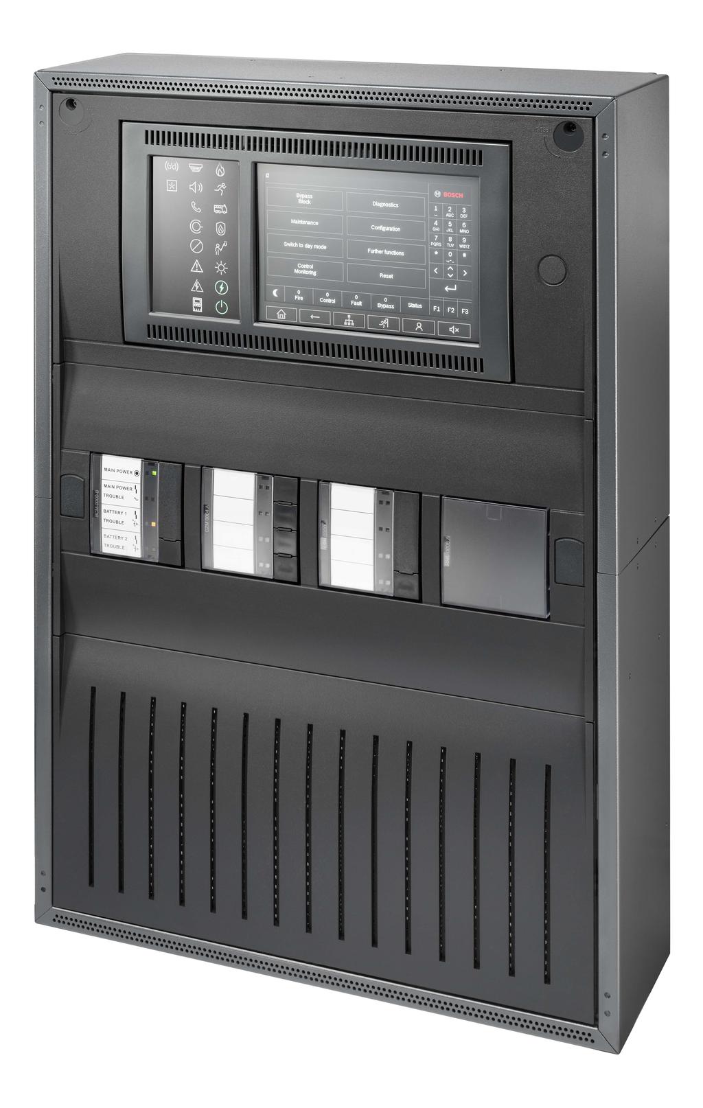 Sisteme de alarmă la incendiu - VENR panel 2000 VENR panel 2000 u Panoul de incendiu modular, compact, care poate fi extins până la 4 bucle, permite realizarea unor soluții personalizate pentru