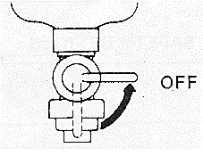 Inainte de oprirea motogeneratorului decuplati aparatul electric sau aduceti intrerupatorul protectiei la suprasarcina (3) in pozitia OFF 2.Aduceti comutatorul (9) in pozitia OFF. 3.