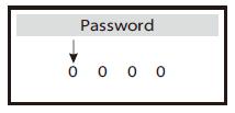 Deoarece aceasta functie va modifica parametrul invertorului, utilizatorul final va avea acces limitat pentru a le modifica, folosind parola de utilizator 0000.